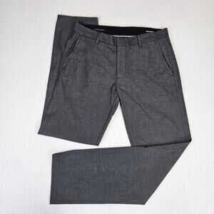 Bonobos Herringbone Stretch Weekday Warrior Chinos Mens 32x32 Tuesday Gray Black